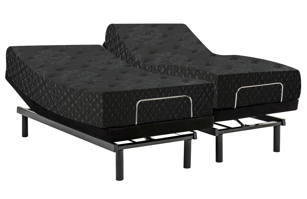 hybrid mattress for adjustable bed